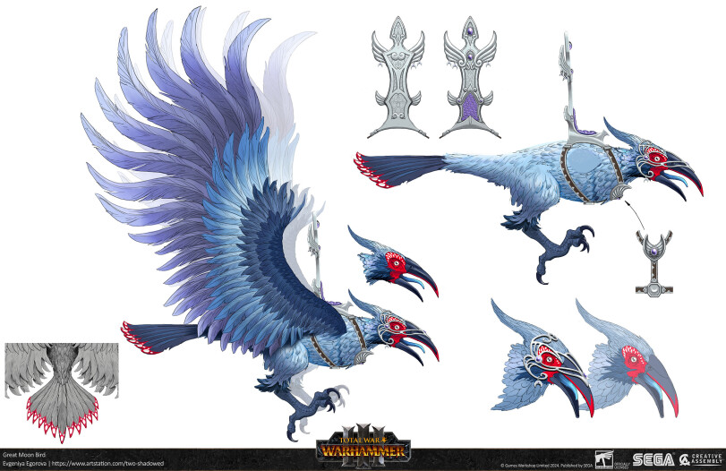 ﻿Great Moon Bird Evgeniya Egorova | https://www.artstation.com/two-shadowed,Total War Warhammer,FB Games,FB Other,Warhammer Fantasy,Warhammer FB,фэндомы,Evgeniya Egorova,Tamurkhan,Nurgle (Wh FB),Chaos (Wh FB),Epidemius,Kislev,Dwarfs (Wh FB),Empire (Wh FB),Cathay,College of Engineers,Empire