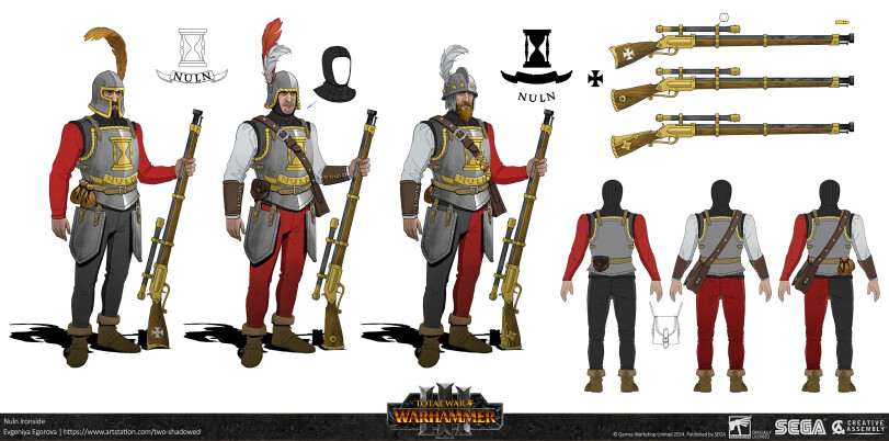 ﻿AfUL^i Warhammer Nuln Ironside Evgeniya Egorova | https://www.artstation.com/two-shadowed CREATIVE ASSEMBLY OFFICIALLY LICENSED © Games Workshop Limited 2024. Published by SEGA ’ 1 — I V. ►,Total War Warhammer,FB Games,FB Other,Warhammer Fantasy,Warhammer FB,фэндомы,Evgeniya