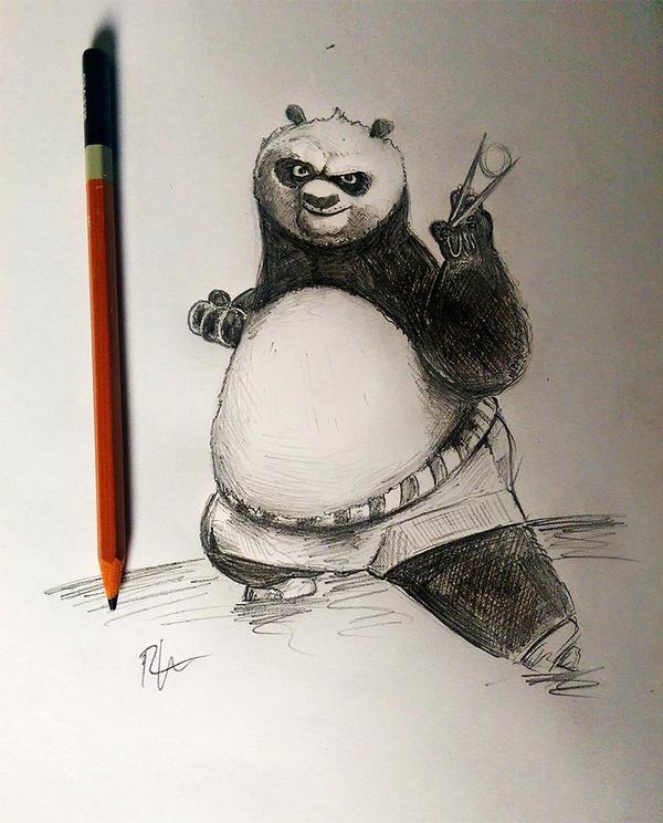 Traditional art,art,арт,По (KFP),кунг-фу панда,DreamWorks,Мультфильмы,Мультсериалы, Cartoons,SuperFFC