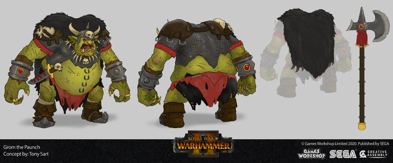 ﻿W TOlÄfWAR!« Щт»*' \	- '» hà/« г»/« н. ta«« « i il VI Ч UTLIiblvGrom the Paunch Concept by: Tony Sart© Games Workshop Limited 2020. Published by SEGACREATIVE.ASSEMBLY,Troll (Wh FB),Greenskins,Warhammer Fantasy,Warhammer FB,фэндомы,Grom the Paunch,river troll,River Troll Hag,Black