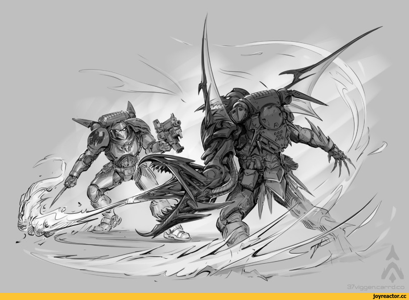 Tzeentch,Chaos (Wh 40000),Warhammer 40000,wh40k, warhammer 40k, ваха, сорокотысячник,фэндомы,plague marine,Nurgle,Raptors (wh 40000),Chaos Space Marine,Chaos Sorcerer,Jet-Teeth,artist,длиннопост