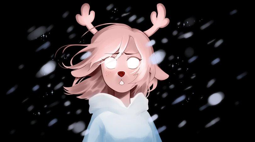 Undertale,фэндомы,noelle,Deltarune персонажи,Deltarune,Snowgrave run