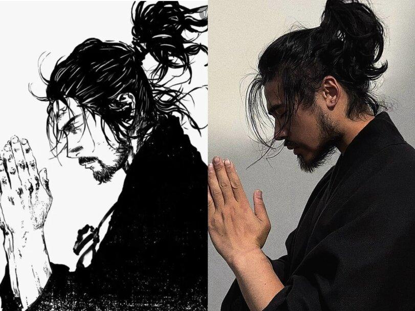 Vagabond (Manga),Миямото Мусаси,cosplay,Vagabond,cosplay