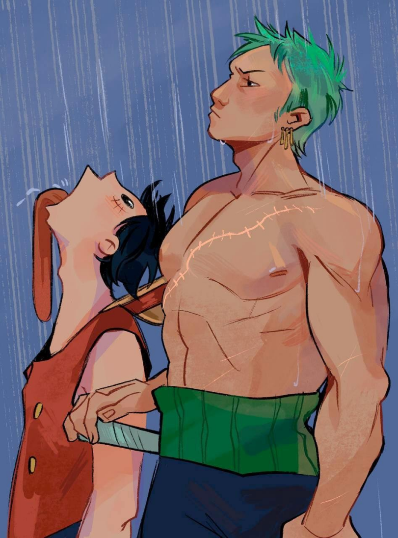 Vegeta in the rain,Luffy,Monkey D Luffy,One Piece,ван пис, ван-пис,Anime,Аниме,фэндомы,Roronoa Zoro,Vegeta in the rain,luffy,One Piece,Anime,fandoms,Roronoa Zoro