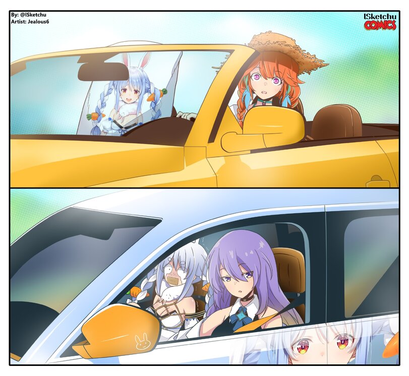 ﻿By: @ISketchu Artist: Jealous6 ISketchu f 1,Virtual YouTuber,VTuber, Витубер,фэндомы,Takanashi Kiara,Таканаши Киара,Hololive,Hololive Production, Хололайв,Moona Hoshinova,Муна Хошинова,Usada Pekora,Усада Пекора,lsketchu,Anime Artist,Аниме арт, Аниме-арт,artist,virtual