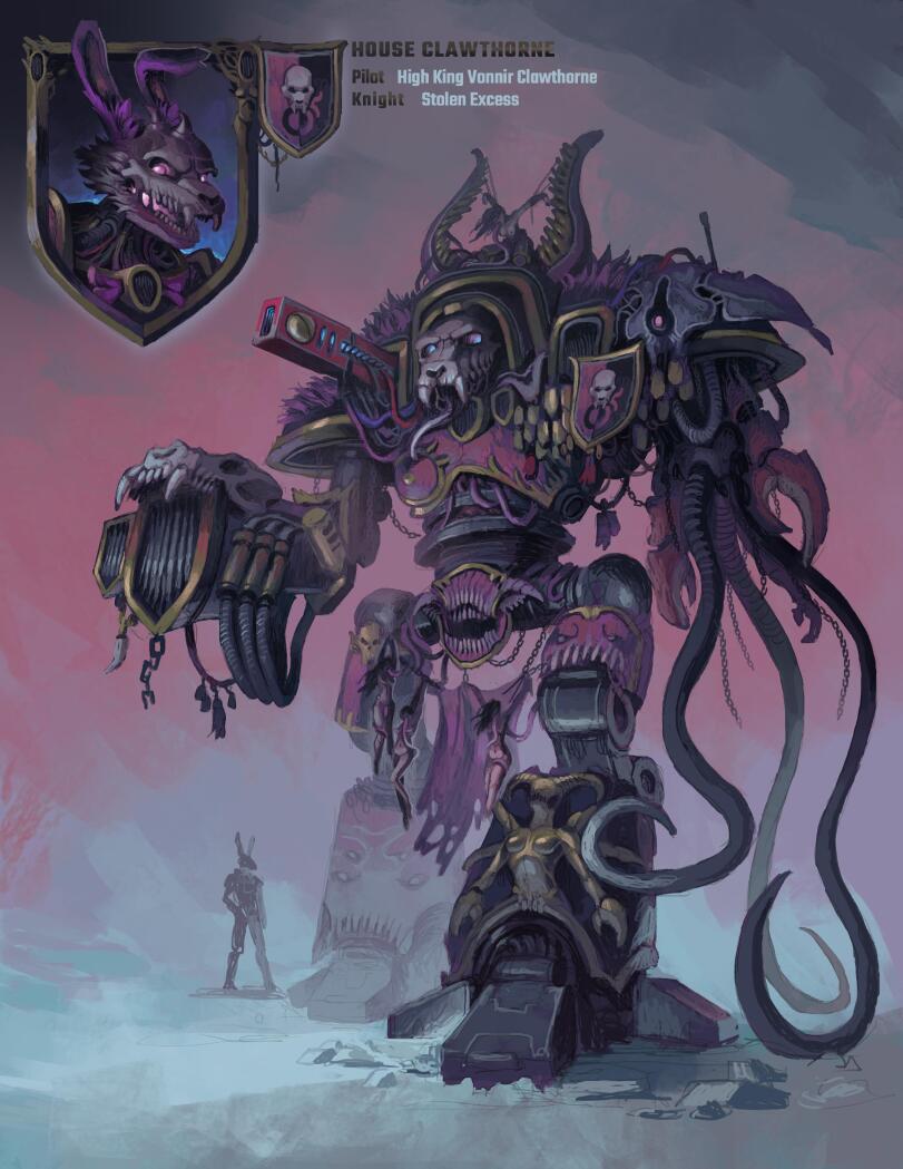 Warhammer 40000,wh40k, warhammer 40k, ваха, сорокотысячник,фэндомы,Chaos (Wh 40000),Slaanesh,Renegade Knight
