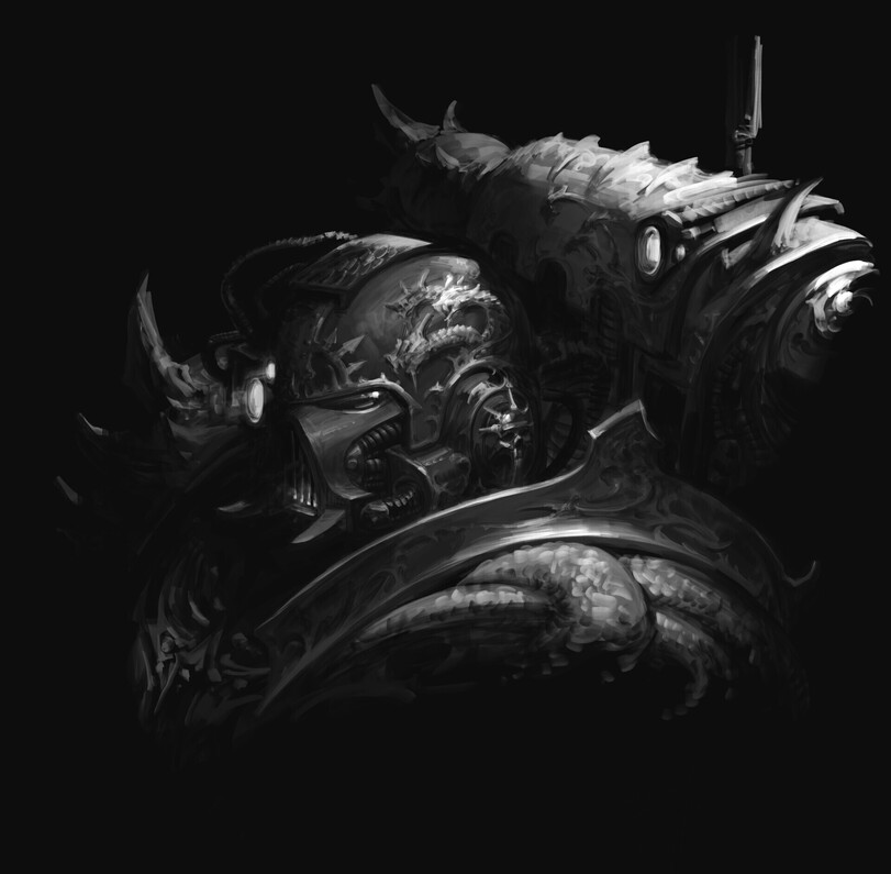 Warhammer 40000,wh40k, warhammer 40k, ваха, сорокотысячник,фэндомы,Chaos Space Marine,Chaos (Wh 40000),Alpha Legion,ruslan korovkin,artist