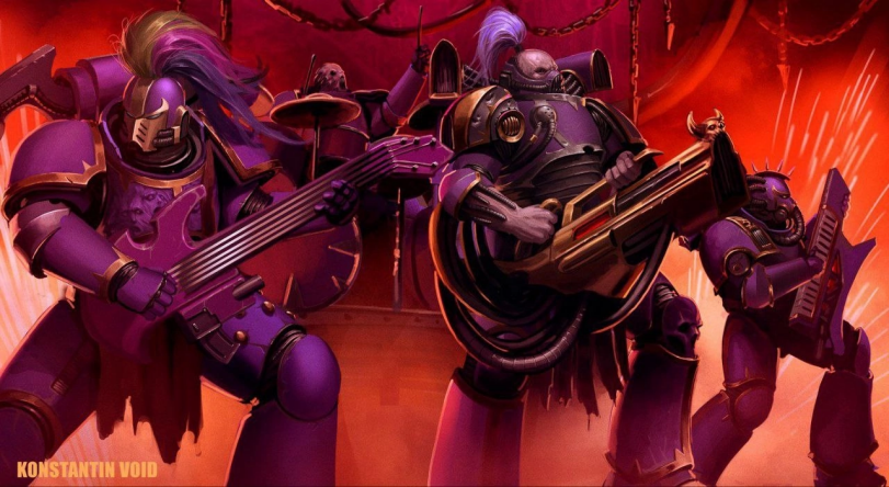 Warhammer 40000,wh40k, warhammer 40k, ваха, сорокотысячник,фэндомы,Emperor&#039;s Children,Noise Marine,Slaanesh,Chaos (Wh 40000),Konstantin Void