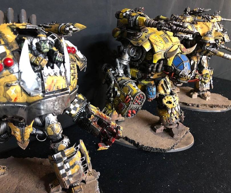 ﻿ / Л 1. L* ' Л ц,Warhammer 40000,wh40k, warhammer 40k, ваха, сорокотысячник,фэндомы,Looted,Orks,Orcs, Орки,stompa,gargant,squiggoth,сквиггот,длиннопост,mega dread,Gorkanaut