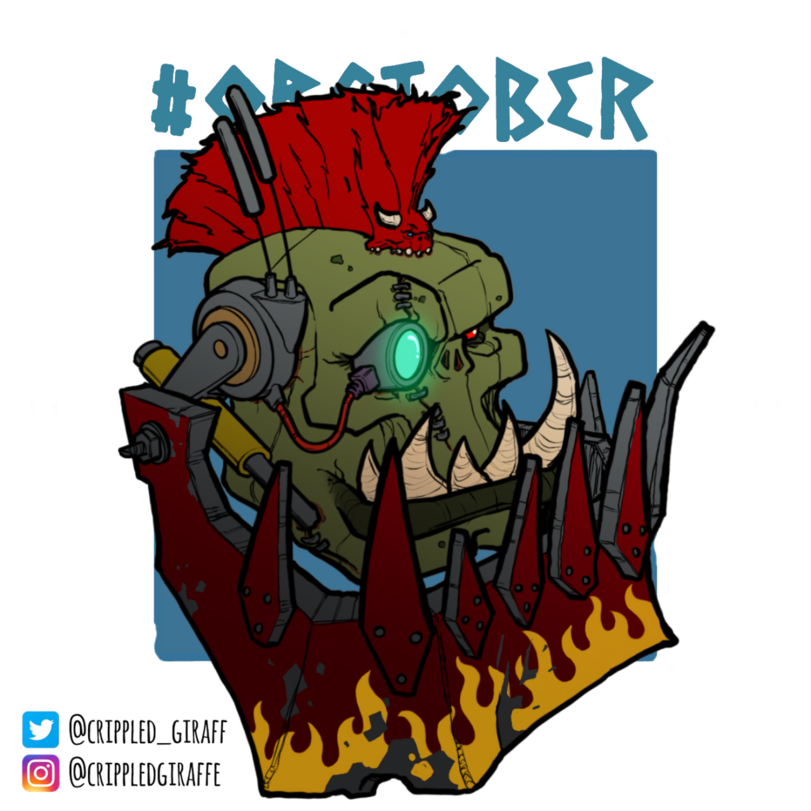 Warhammer 40000,wh40k, warhammer 40k, ваха, сорокотысячник,фэндомы,Orks,Orcs, Орки,mekboy,Kult-o-Speed,squig,сквиги, сквиг,Wh Other,orctober,длиннопост,crippled giraffe,Bad Moons,Blood Axes