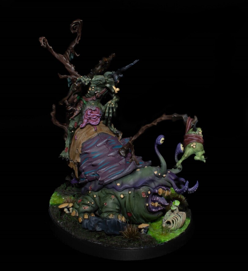 Warhammer 40000,wh40k, warhammer 40k, ваха, сорокотысячник,фэндомы,Warhammer Fantasy,Warhammer FB,Nurgle (Wh FB),Chaos (Wh FB),Herald of the garden of Nurgle,Horticulous Slimux,Miniatures (Wh 40000),Красил сам (Wh 40000)