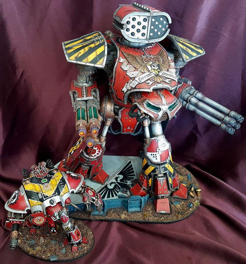 Warhammer 40000,wh40k, warhammer 40k, ваха, сорокотысячник,фэндомы,Wh conversion,Miniatures (Wh 40000),длиннопост,Warhound,Collegia Titanica,Adeptus Mechanicus,Mechanicum, Механикус, Адептус механикум, Адептус механикус,Imperium,Империум,Warlord,Reaver,Warbringer,Imperial PSI Titan,Ordo