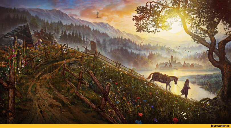 Witcher Art,The Witcher,Ведьмак, Witcher,фэндомы,Daniel Valaisis