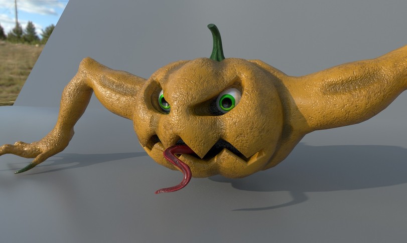 ZBrush,3d Coat,3D,3d max,substance painter,сделал сам,нарисовал сам, сфоткал сам, написал сам, придумал сам, перевел сам,тыква,длиннопост,песочница