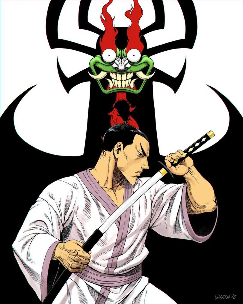 art,арт,Aku,Аку,Самурай Джек,Samurai Jack,Cartoon Network,Мультфильмы,Мультсериалы, Cartoons,DecomposedTaco,art,,,cartoon network,,DecomposedTaco