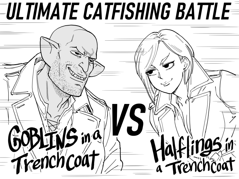 ﻿ÜL TIMA TE CA TFISHING BA TTLE,baalbuddy,artist,halfling,Fantasy race,Goblin,Гоблин,Смешные комиксы,веб-комиксы с юмором и их переводы,без перевода,Elf,Эльф,Kobold,Кобольд,gnome,BB's drawings,artist,halfling,Fantasy race,,comics,elf,kobold,gnome,смешные комиксы,кобольд
