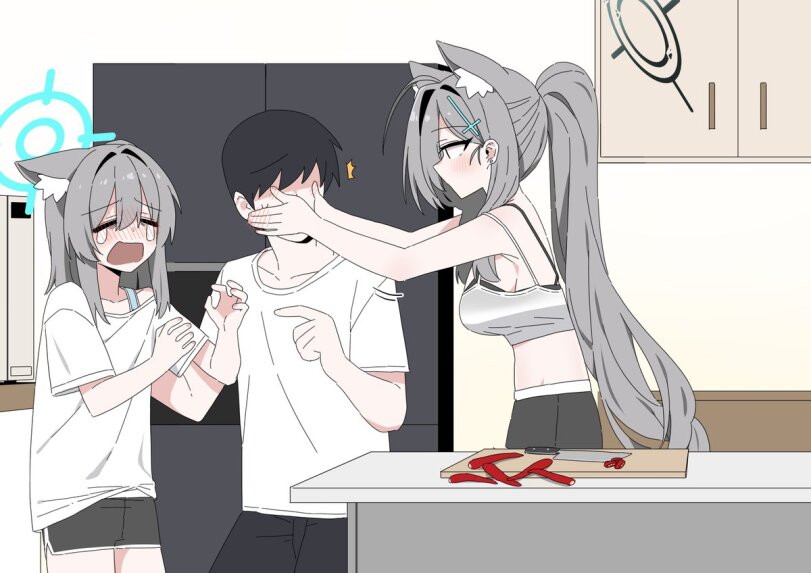 b.t. (boob tong),shiroko terror (blue archive),shiroko (blue archive),Sunaookami Shiroko, Сунаооками Сироко,Blue Archive,Игры,Sensei (Blue Archive),Сенсей