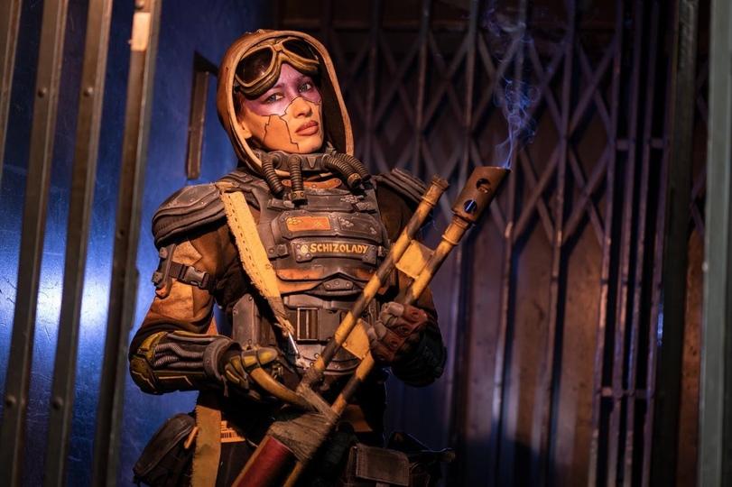 ﻿■ N ' С‘ ' щ ^¡■р ^рЯ1 «ás,cosplay,The future is now,киберпанк,под катом еще,постапокалипсис
