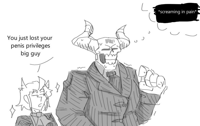 ﻿You just lost your penis privileges big guy,dziadymmga37,MmmmmmmJugers,Helltaker comics,Helltaker,Игры,Justice (Helltaker),ジャスティス, 저스티스, Справедливость, Джастис, Слепое Правосудие,Subject 67 (Helltaker),Субъект 67 ,Beelzebub (Helltaker),ベルゼブブ, 베엘제붑, Вельзевул, Повелитель Мух,Judgement