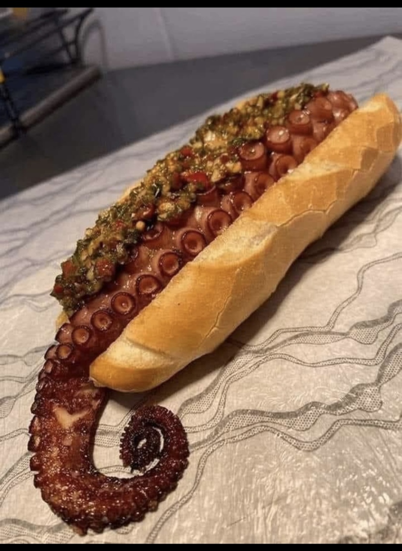 funny pictures,wtf,hot dog,,Octupus,Прикольные картинки,втф,hot dog,Приколы про еду,Octupus,карательная кулинария,octopus