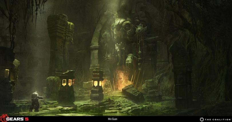 game art,Игры,Gears of War,concept art,Min Guen,game art,games,Gears of War,,Min Guen