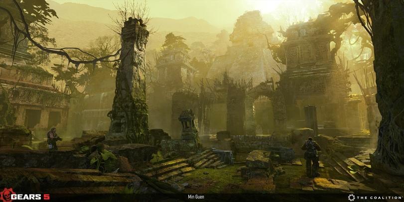 game art,Игры,Gears of War,concept art,Min Guen,game art,games,Gears of War,,Min Guen