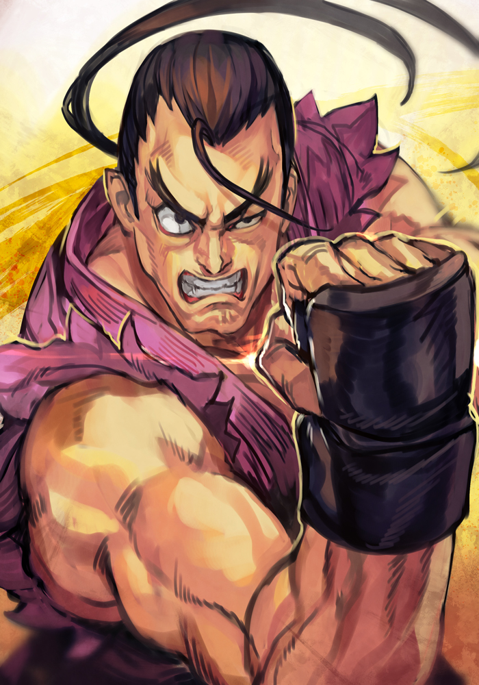 hankuri,hungry_clicker,artist,Hibiki Dan,Дэн Хибики,Street Fighter,Уличный Боец,Игры