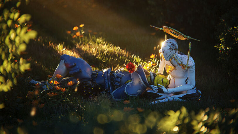 kretduy,blender,Mesa (Warframe),Миса ,Warframe,Игры,Trinity (Warframe),Trinity Prime,Prime Trinity, Тринити ,KGiofha,Kretduy