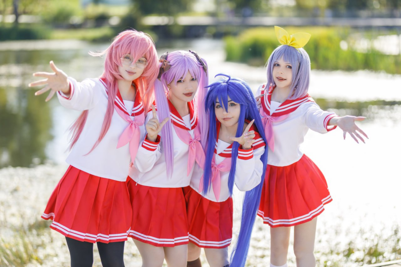 kuromimio. cosplay,cosplay, косплей,Lucky Star,Anime,Аниме,фэндомы,Konata Izumi,Takara Miyuki,Miyuki Takara,Kagami Hiiragi,Tsukasa Hiiragi,cosplay