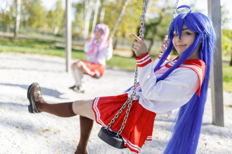 kuromimio. cosplay,cosplay, косплей,Lucky Star,Anime,Аниме,фэндомы,Konata Izumi,Takara Miyuki,Miyuki Takara,Kagami Hiiragi,Tsukasa Hiiragi,cosplay