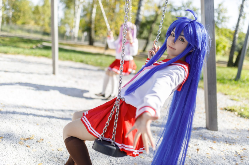 kuromimio. cosplay,cosplay, косплей,Lucky Star,Anime,Аниме,фэндомы,Konata Izumi,Takara Miyuki,Miyuki Takara,Kagami Hiiragi,Tsukasa Hiiragi,cosplay