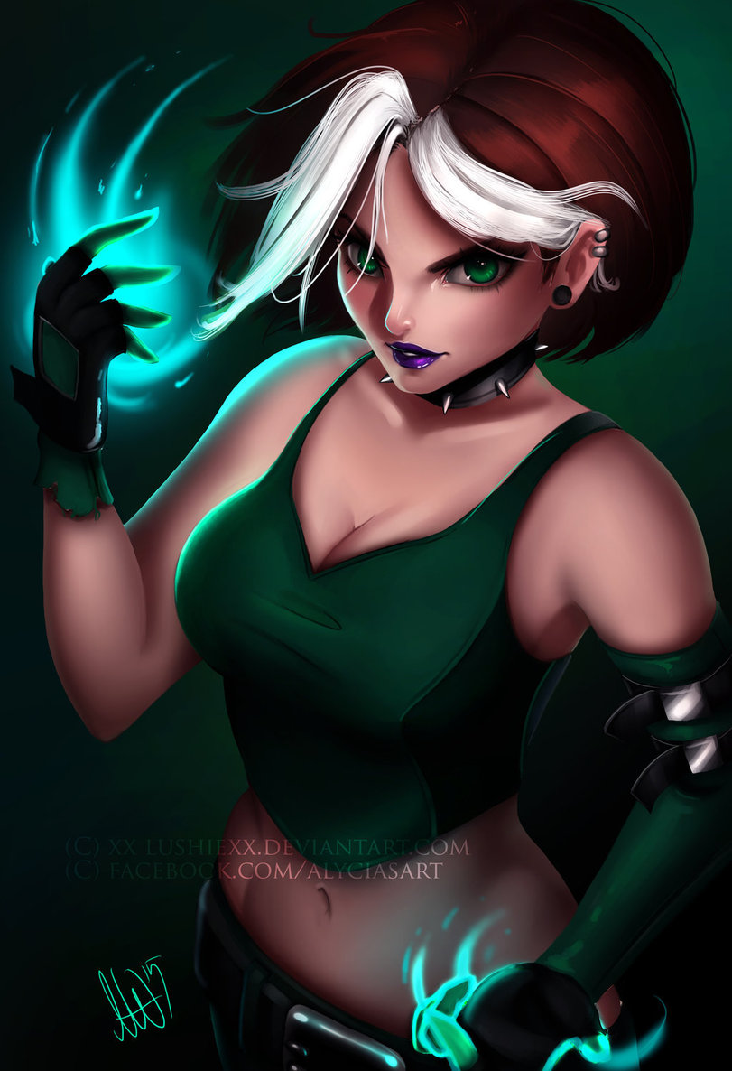 lushie,Rogue (Marvel),Роуг, Шельма, Бандит, Анна Мария,X-Men,Люди-Икс,Marvel,Вселенная Марвел,фэндомы,X-Men Evolution,Люди Икс: Эволюция,lushie,Rogue,X-Men,Marvel,fandoms,X-Men Evolution