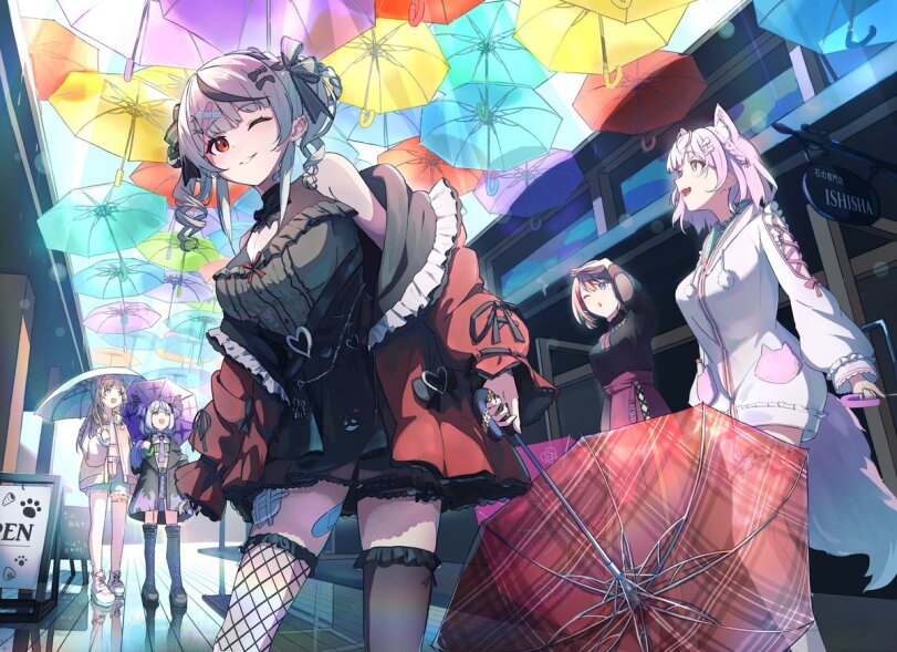 oki no fuji,Sakamata Chloe,Сакамата Хлоя,Hololive,Hololive Production, Хололайв,Virtual YouTuber,VTuber, Витубер,фэндомы,La+ Darknesss,Ла+ Даркнессс, Лаплас,Kazama Iroha,Казама Ироха,Hakui Koyori,Хакуи Коёри, Хакуй Койори,Takane Lui,Такане Луи,oki no fuji,sakamata chloe,hololive,virtual