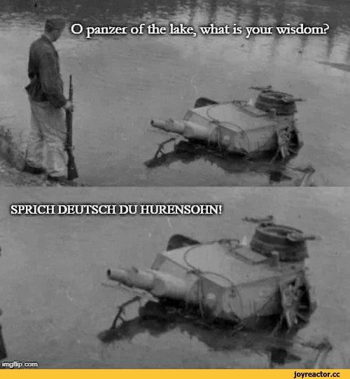 panzer,Panzer of the lake,танк,Приколы для даунов,разное,английский язык,немецкий язык
