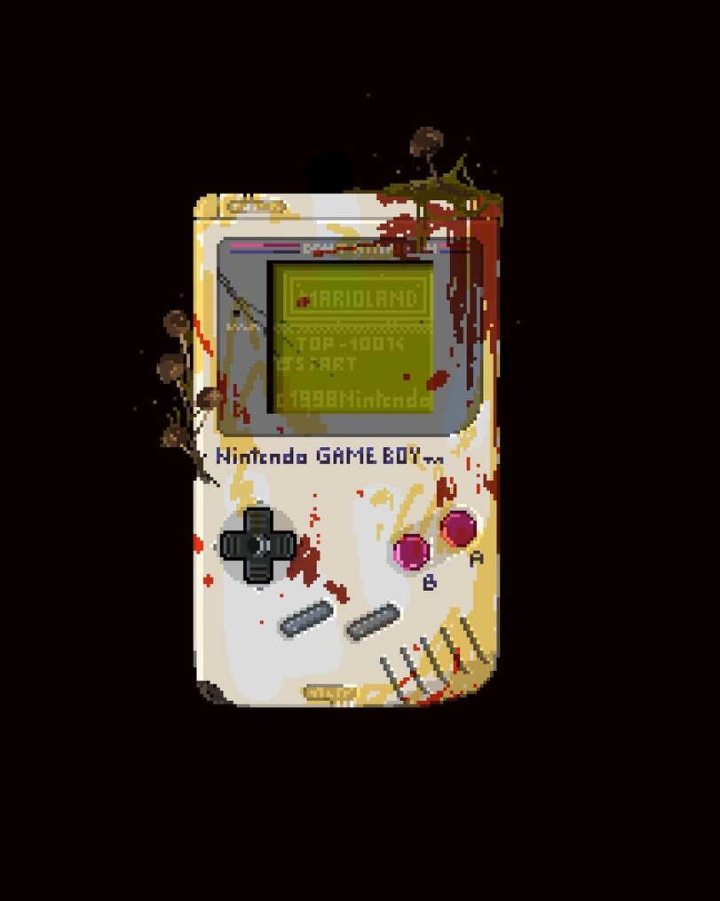 ﻿— —"TF 1 -, шт\ 4l fí г ' * ч Ы i ntc n d □ GhME.EDÏt.1,pixelianska,Pixel Art,Пиксель Арт, Пиксель-Арт,tamagotchi,gameboy,консоли,tetris,Игры