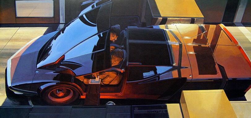retro science fiction,#retro sci-fi,разное,Syd Mead,artist,ретрофутуризм,,,Syd Mead,artist