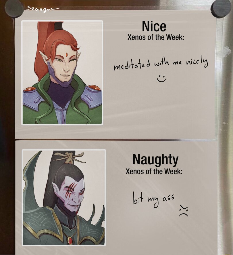 ﻿NiceXenos of the Week:• •NaughtyXenos of the Week:,searyn,Yrliet Lanaevyss,Marazhai Aezyrraesh,Dark Eldar,Aeldari,Эльдари,Warhammer 40000,wh40k, warhammer 40k, ваха, сорокотысячник,фэндомы,Rangers (Wh 40000),Craftworld Eldar,Эльдар, Eldar, Корабельники,приколы для друкхари,wh humor,Wh Other