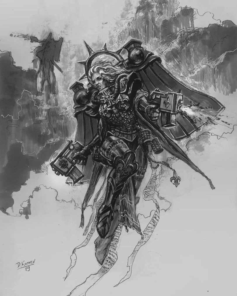 seraphim(Wh 40000),Adepta Sororitas,sisters of battle, сестры битвы,Ecclesiarchy,Imperium,Империум,Warhammer 40000,wh40k, warhammer 40k, ваха, сорокотысячник,фэндомы,Denis Kornev