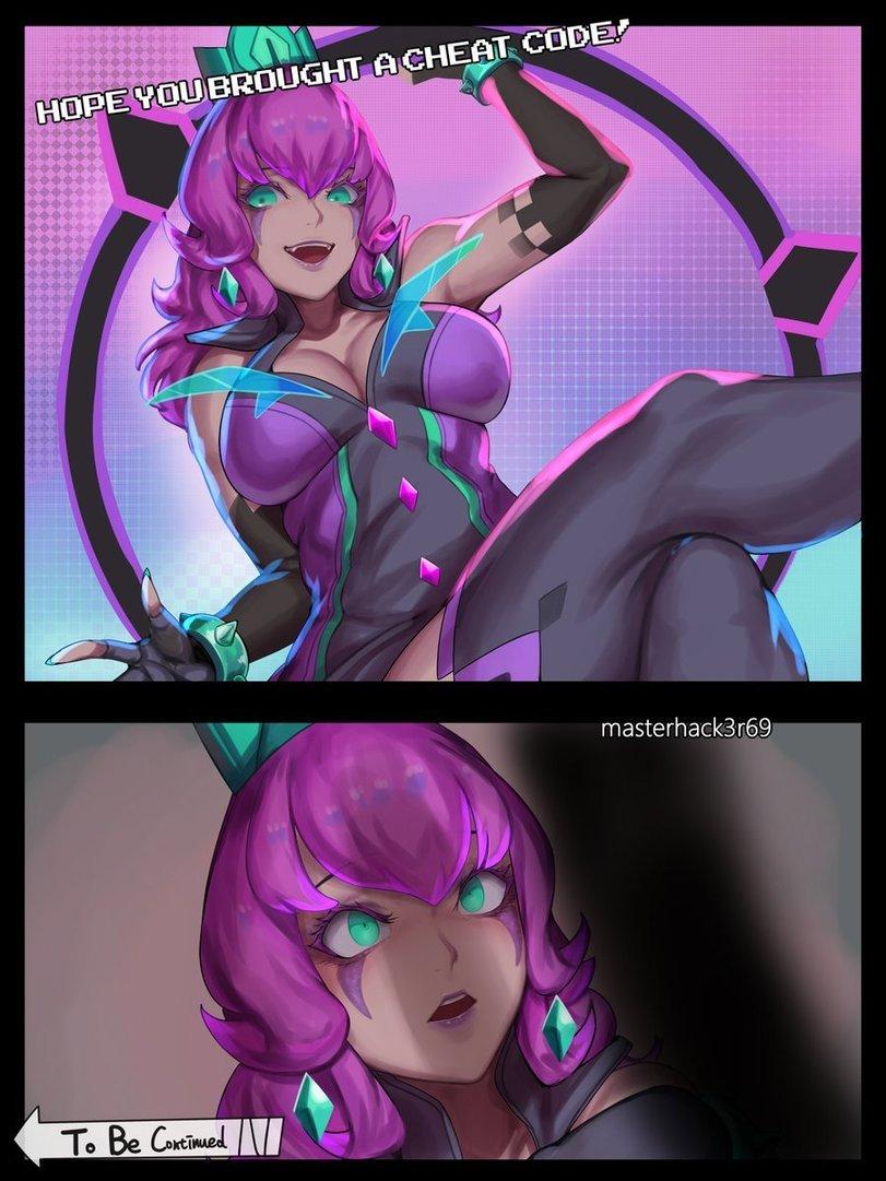 shibakumiko,Смешные комиксы,веб-комиксы с юмором и их переводы,Qiyana,Qiyana (LoL), Киана,League of Legends,Лига Легенд,фэндомы,LoL Comics