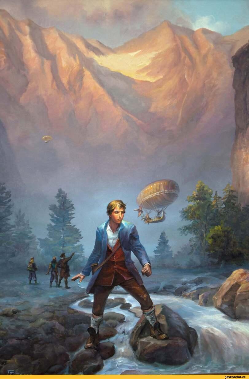 si-fi,Фентези,рисунки,иллюстрации,арт,Thomas Thiemeyer,длиннопост