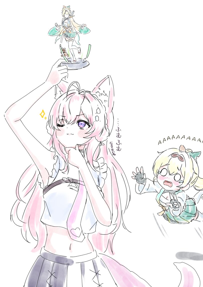subMizuki4ki,Hakui Koyori,Хакуи Коёри, Хакуй Койори,Hololive,Hololive Production, Хололайв,Virtual YouTuber,VTuber, Витубер,фэндомы,Kazama Iroha,Казама Ироха