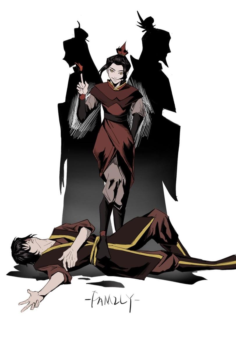 Азула,Azula,Легенда об Аанге,Последний маг воздуха, The Last Airbender, The Legend of Aang,Аватар,Легенды об Аватарах, Avatar,фэндомы,Озай,Зуко,Zuko,Урса (Аватар),Ursa,thefortysecond