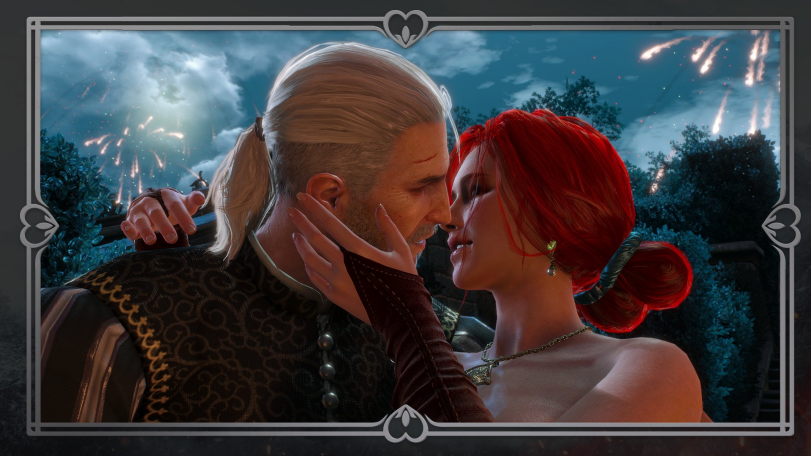 Геральт,Witcher Персонажи,The Witcher,Ведьмак, Witcher,фэндомы,Трисс Меригольд,Triss Merigold,CD Projekt RED,Разработчики игр,Игры,14 февраля,приколы про день святого валентина,праздник