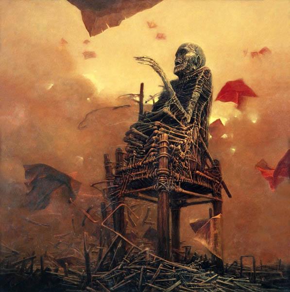 Здзислав Бексиньский,artist,красивые картинки,art,арт,Мрачные картинки