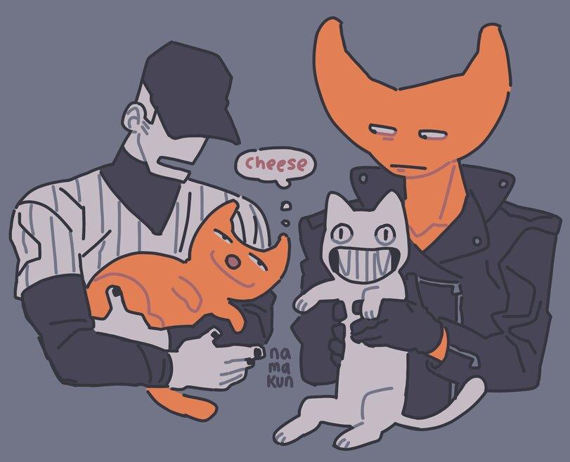 Игровой арт,game art,Игры,crossover,mad father,Aya Dravis,Space Funeral,Phillip (Space Funeral),Hylics,Wayne (Hylics),Undertale,фэндомы,Frisk,Undertale персонажи,Omori,Omori (Omori),Something,The Witch's House,OneShot,Niko (OneShot),Ib,Ib (Ib),The Batter,OFF (игра),Brad (lisa),Lisa,Yume