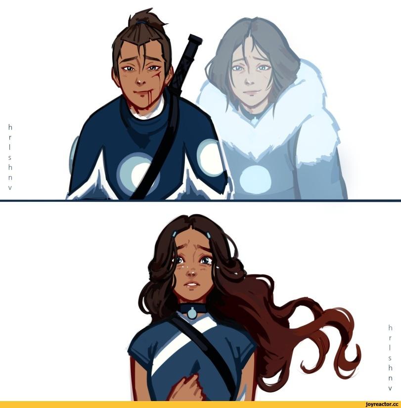 Кая (Аватар),Сокка,Sokka,Легенда об Аанге,Последний маг воздуха, The Last Airbender, The Legend of Aang,Аватар,Легенды об Аватарах, Avatar,фэндомы,Катара,Katara,hrlshnv,artist