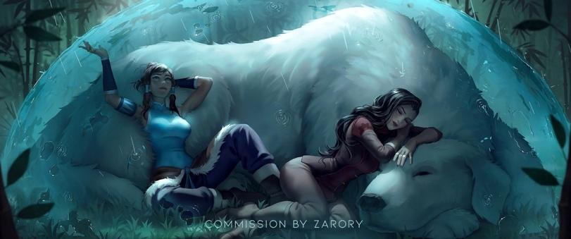 Корра,Korra,Легенда о Корре,The Legend of Korra,Аватар,Легенды об Аватарах, Avatar,фэндомы,Асами,Нага,Zarory,Casper Hansen,artist
