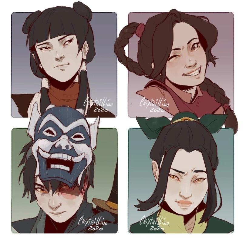 Мэй (Аватар),Mai,Легенда об Аанге,Последний маг воздуха, The Last Airbender, The Legend of Aang,Аватар,Легенды об Аватарах, Avatar,фэндомы,Тай Ли,Ty Lee,Зуко,Zuko,Азула,Azula,Джет (Аватар),Лонгшот,Смеллерби,Сокка,Sokka,Катара,Katara,Аанг,Aang,момо,Аппа,Chiptrillino