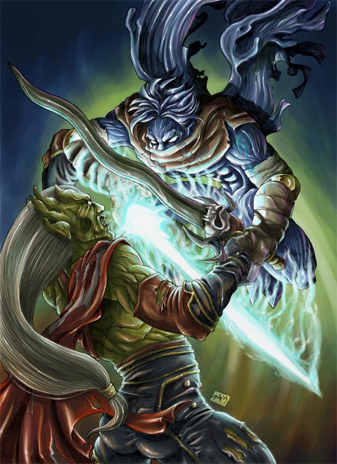 Разиэль,soul reaver,Игровой арт,game art,Игры,digital art,digital painting,арт,красивые картинки,старые игры,ностальгия,Oldschool,подборка,длиннопост