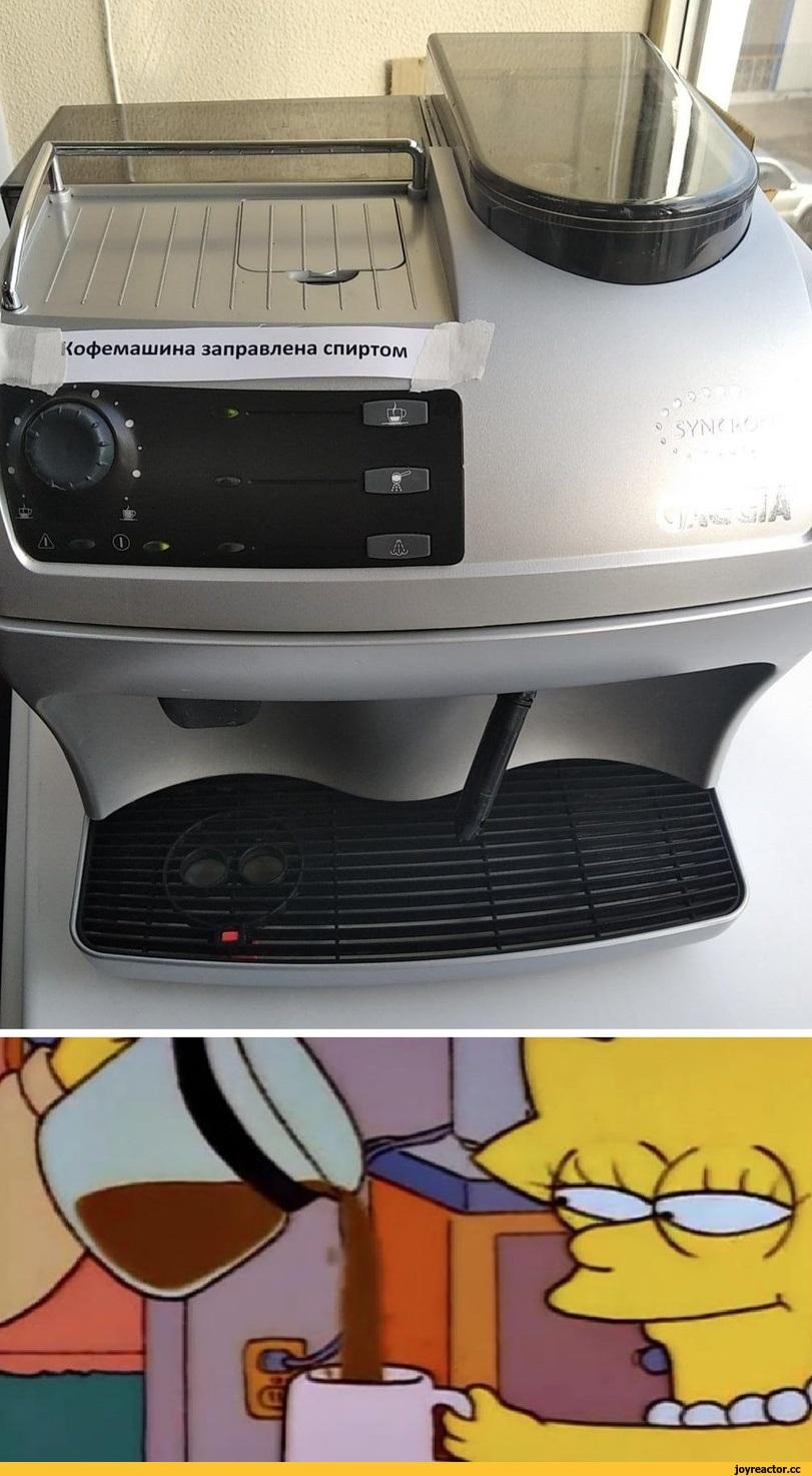 кофемашина,спирт,лиза симпсон,The Simpsons,Симпсоны,Мультфильмы,Мультсериалы, Cartoons
